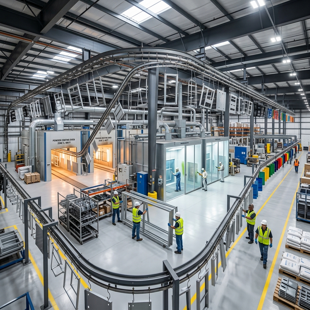 Zenith Coats conveyor coating line
